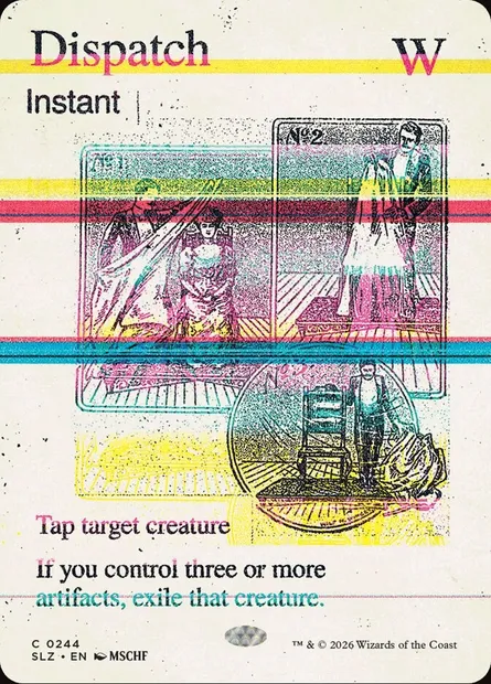 Expédier, carte Magic SLZ 244 — extension The Zeta Set