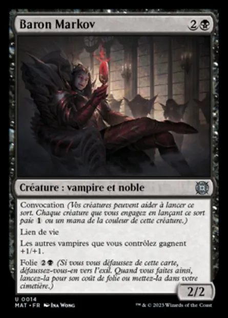 Baron Markov, carte Magic MAT 14 — extension L'invasion des machines : le jour d'après