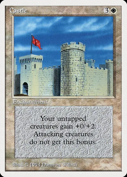 Castle, Magic card SUM 8 — Summer Magic / Edgar set