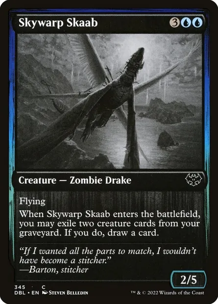 Skywarp Skaab, Magic card DBL 345 — Innistrad: Double Feature set