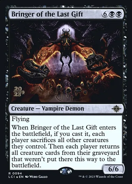 Annonciateur de la dernière offrande, carte Magic PLCI 94s — extension The Lost Caverns of Ixalan Promos