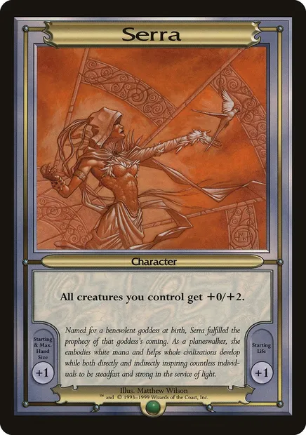 Serra, Magic card PVAN 404 — Vanguard Series set