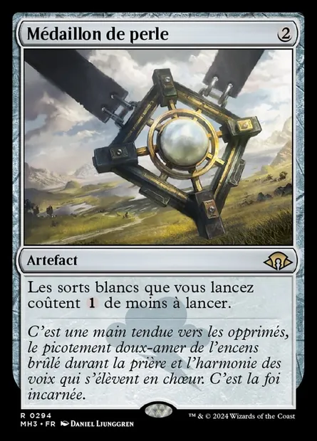 Médaillon de perle, carte Magic MH3 294 — extension Modern Horizons 3