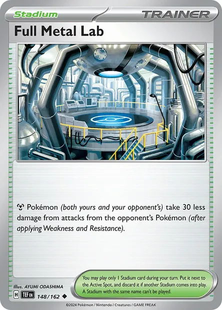 Full Metal Lab, Pokémon card TEF 148 — Temporal Forces set