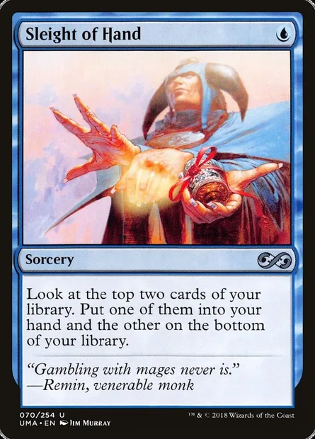 Passe-passe, carte Magic UMA 70 — extension Ultimate Masters