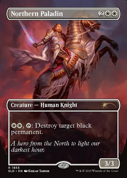 Northern Paladin, Magic card SLD 1855 — Secret Lair Drop set