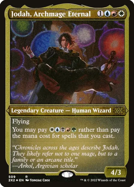 Jodah, Archmage Eternal, Magic card 2X2 509 — Double Masters 2022 set