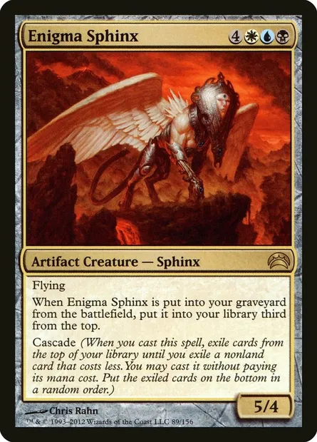 Enigma Sphinx, Magic card PC2 89 — Planechase 2012 set