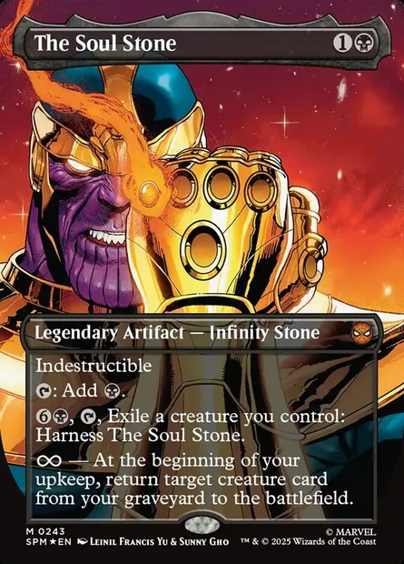 The Soul Stone, Magic card SPM 243 — Marvel's Spider-Man set