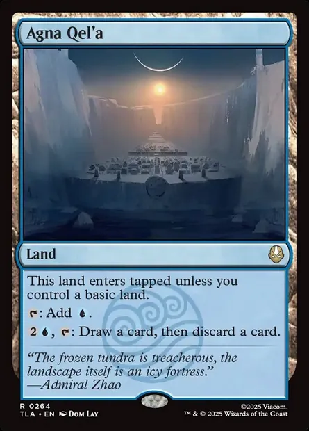 Agna Qel'a, Magic card TLA 264 — Avatar: The Last Airbender set
