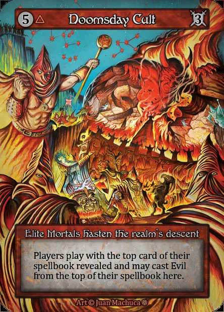 Doomsday Cult, carte Sorcery GOT 056 — extension Gothic