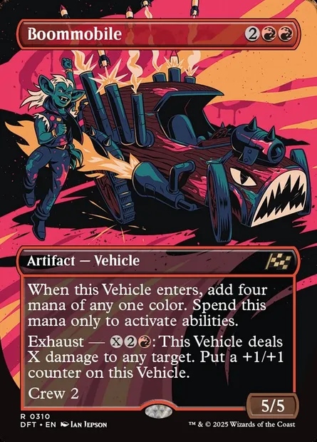 Boommobile, Magic card DFT 310 — Aetherdrift set