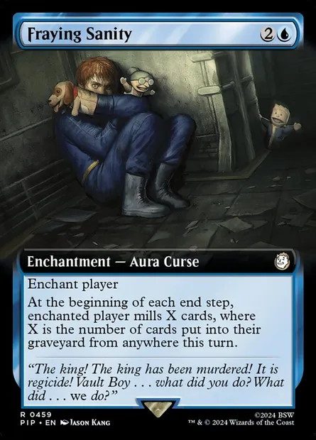 Fraying Sanity, Magic card PIP 459 — Fallout set