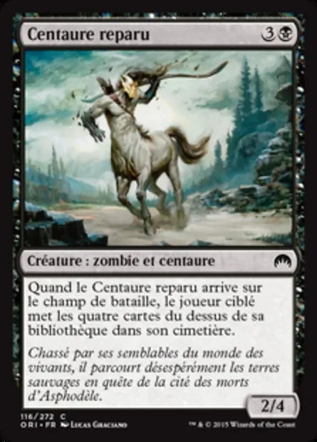 Centaure reparu, carte Magic ORI 116 — extension Magic Origines