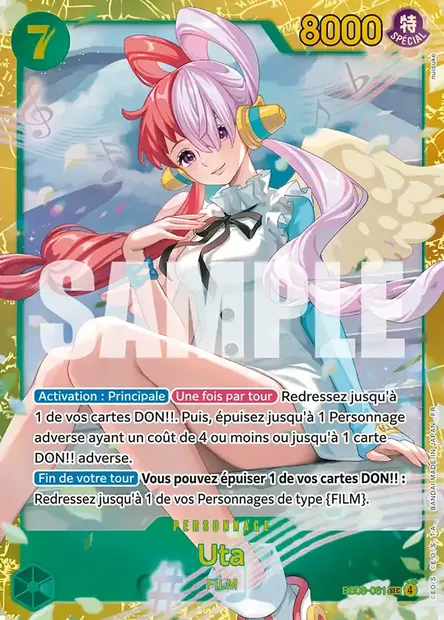 Uta, carte One Piece EB03-061 — extension ONE PIECE HEROINES EDITION