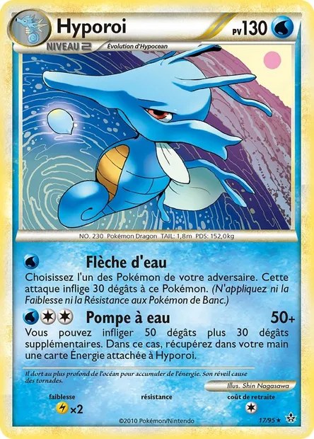 Hyporoi, carte Pokémon UL 17 — extension Déchaînement