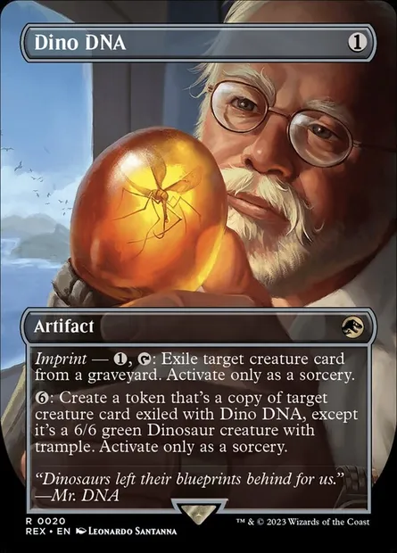 Dino DNA, Magic card REX 20 — Jurassic World Collection set
