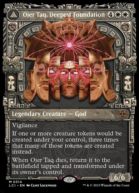 Ojer Taq, Deepest Foundation // Temple of Civilization, Magic card LCI 314 — The Lost Caverns of Ixalan set