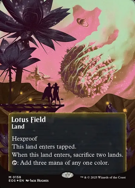 Lotus Field, Magic card EOS 158 — Edge of Eternities: Stellar Sights set