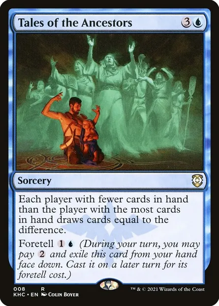 Tales of the Ancestors, Magic card KHC 8 — Kaldheim Commander set