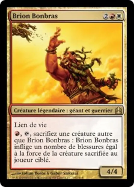 Brion Bonbras, carte Magic CMD 187 — extension Commander 2011
