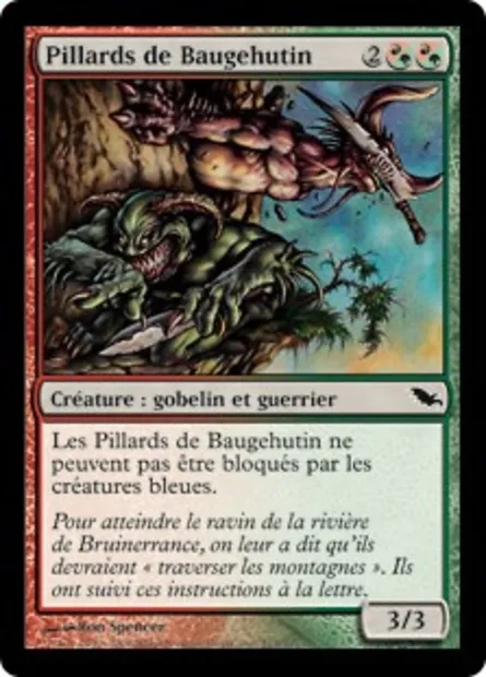 Pillards de Baugehutin, carte Magic SHM 213 — extension Sombrelande