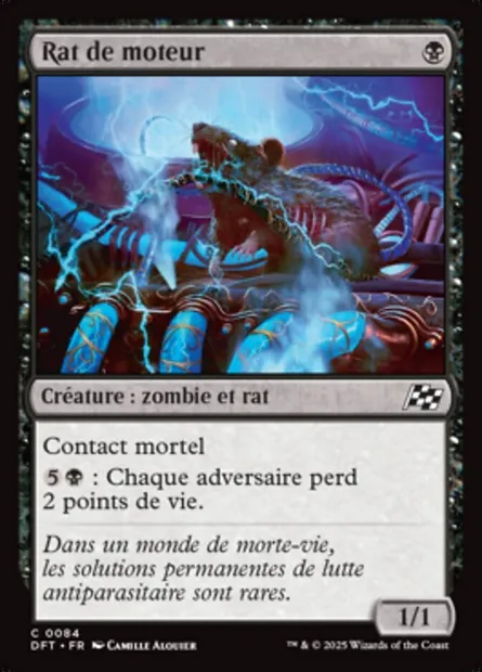 Rat de moteur, carte Magic DFT 84 — extension Aetherdrift