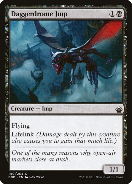 Daggerdrome Imp, Magic card BBD 140 — Battlebond set