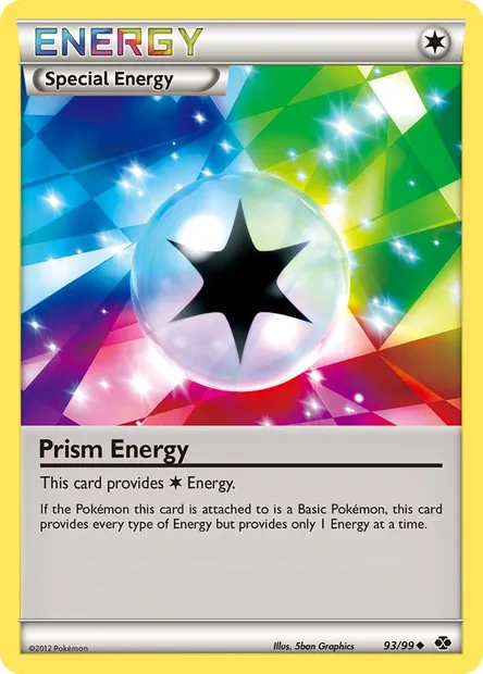 Prism Energy, Pokémon card NXD 93 — Next Destinies set