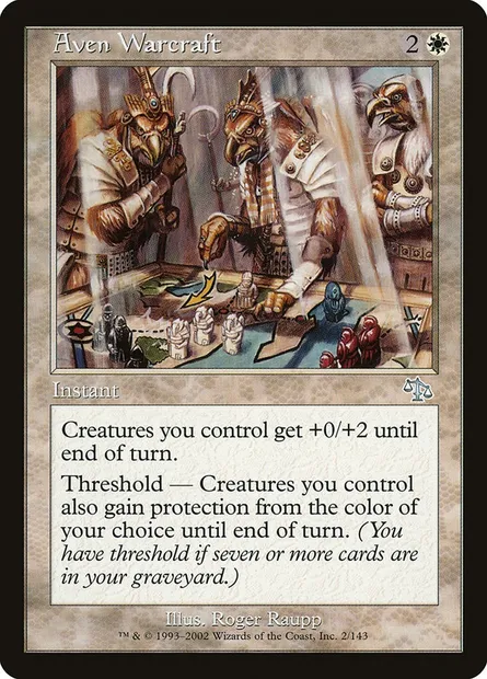 Aven Warcraft, Magic card JUD 2 — Judgment set