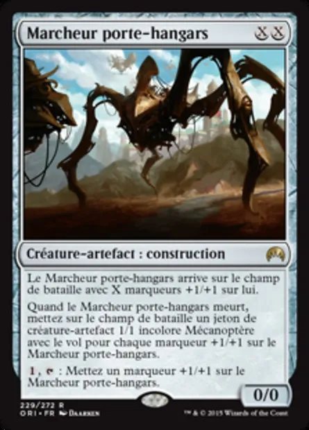 Marcheur porte-hangars, carte Magic ORI 229 — extension Magic Origines