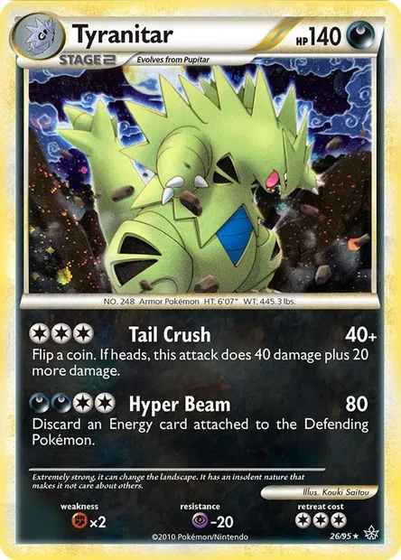 Tyranocif, carte Pokémon TDX 026-6 — extension Theme Deck & Blisters Exclusives