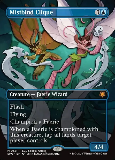Mistbind Clique, Magic card SPG 131 — Special Guests set