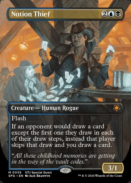 Notion Thief, Magic card SPG 36 — Special Guests set