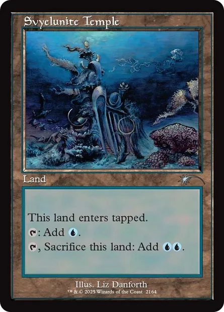 Temple Svyelunite, carte Magic SLD 2164 — extension Secret Lair Drop