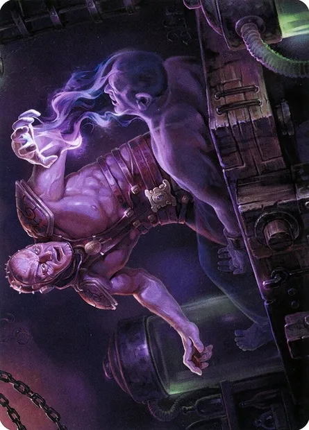 Jon Irenicus, Shattered One // Jon Irenicus, Shattered One, Magic card ACLB 37 — Battle for Baldur's Gate Art Series set