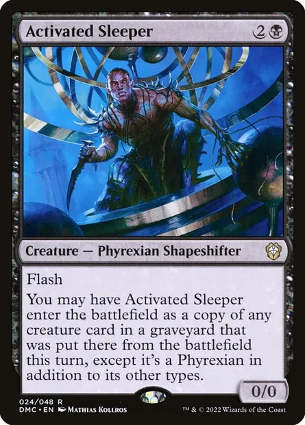 Activated Sleeper, Magic card DMC 24 — Dominaria United Commander set