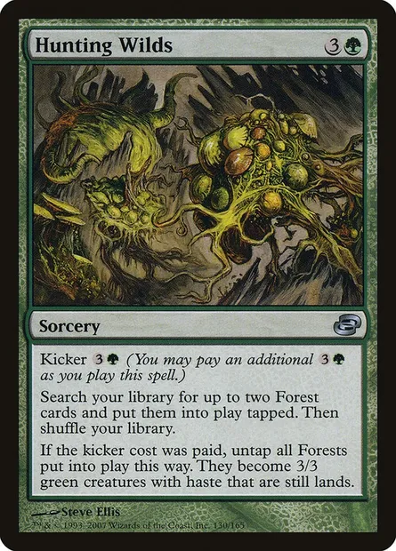 Hunting Wilds, Magic card PLC 130 — Planar Chaos set