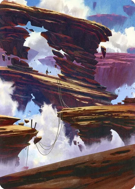 Boulderloft Pathway // Boulderloft Pathway, Magic card AZNR 22 — Zendikar Rising Art Series set