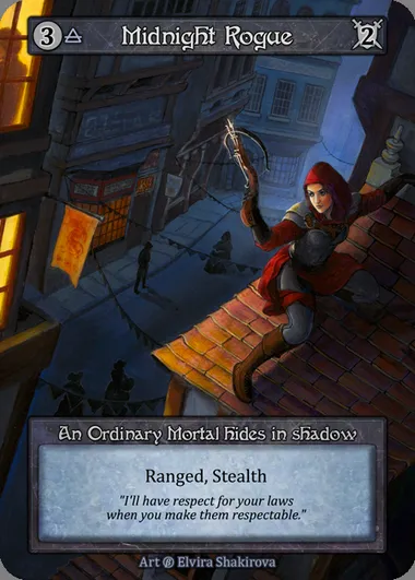 Midnight Rogue, Sorcery card BET 101 — Beta set