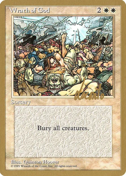 Colère de Dieu, carte Magic PTC ml58 — extension Pro Tour Collector Set