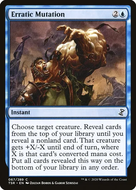 Erratic Mutation, Magic card TSR 67 — Time Spiral Remastered set