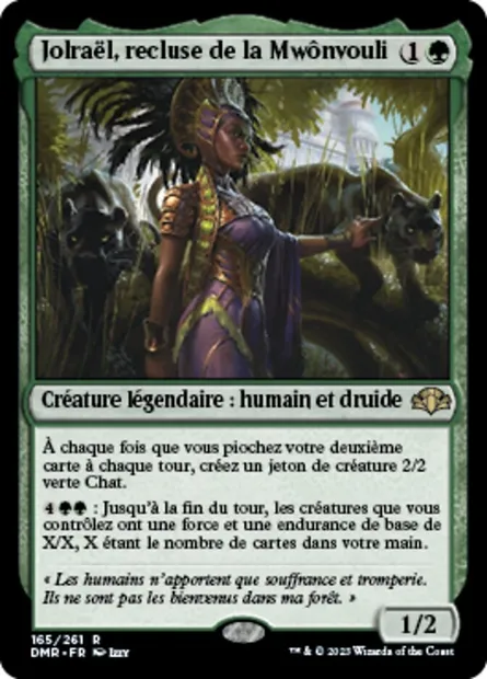 Jolraël, recluse de la Mwônvouli, carte Magic DMR 165 — extension Dominaria Remastered