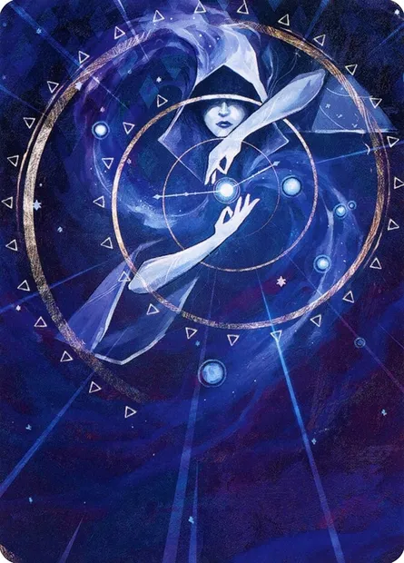 Time Warp // Time Warp, carte Magic ASTX 69 — extension Strixhaven Art Series