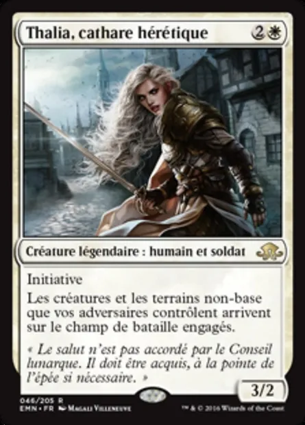 Thalia, cathare hérétique, carte Magic EMN 46 — extension La lune hermétique