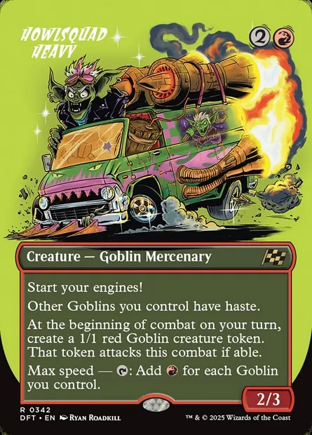 Howlsquad Heavy, Magic card DFT 342 — Aetherdrift set