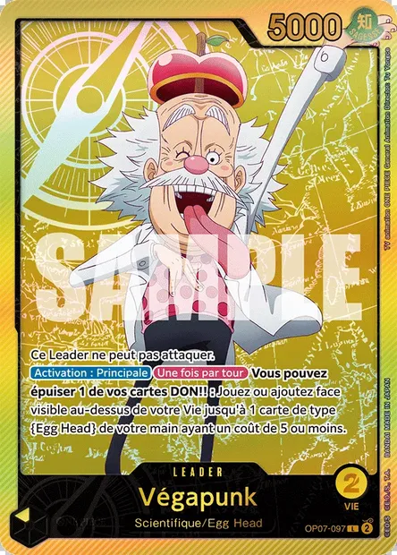 Végapunk, carte One Piece OP07-097 — extension 500 YEARS IN THE FUTURE