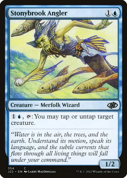 Stonybrook Angler, Magic card J22 354 — Jumpstart 2022 set