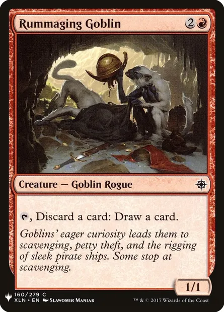 Gobelin fouineur, carte Magic PLST XLN-160 — extension The List