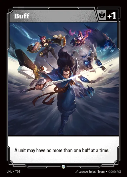 Buff, carte Riftbound UNL T04 — extension Unleashed